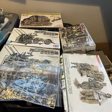 Job Lot Italeri & Dragon Military Miniatures 1/35 scale model kits sealed x 4 