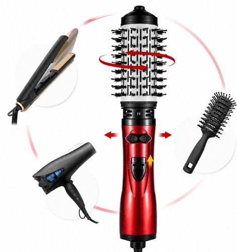 Rotating hot air - air, brush
