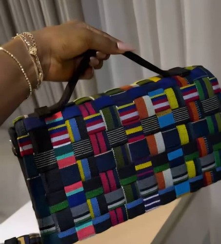 Aso oke premium - aso-oke, bag,