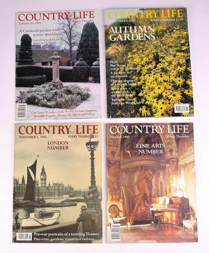 Country life magazines - country,