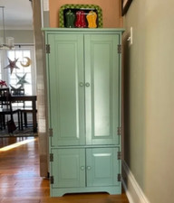 Wood Pantry Kitchen Utility