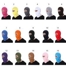 Lycra Balaclava  Full Face Mask Windproof Men Women Ski Neck Protection-Various