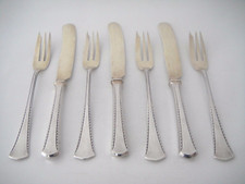 7 Piece Art Nouveau Dessert