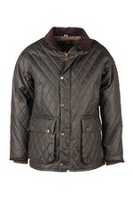 Men waxed cotton quilted - cotton,