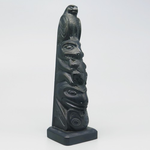 Boma totem pole ornament - totem,
