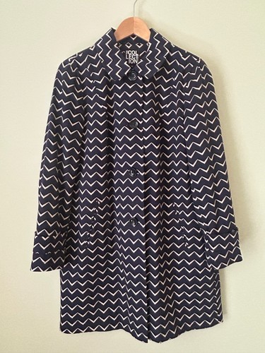 Ladies navy cream cotton - ladies, navy/cream