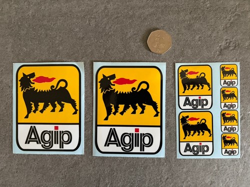 Agip logo sticker kit - logo,