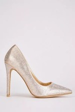 LADIES SIZE 4/37 GOLD 3D
