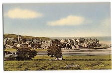 Alnmouth elevated view town