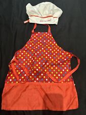 Chef Apron And Hat Age 4-6 Years