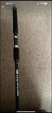 NGT Carp Fishing 8ft Stalker Rod 2pc Black Stalking Rod Margin 2lb Test Curve