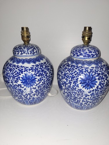 Pair handpainted vintage - handpainted,
