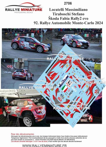 Decals ref 2706 skoda - 2706,