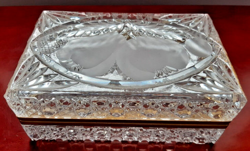 Vintage 1960s french cut glass - 1960s,