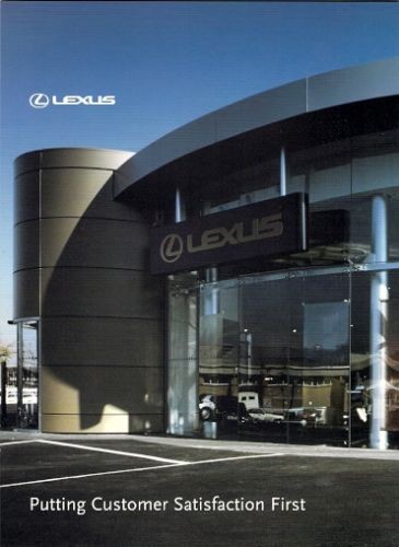 Lexus customer satisfaction - lexus,