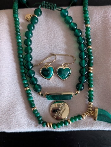 Lola rose green onyx - onyx, necklace