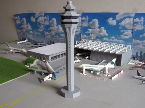 400 scale model airport - 1:, atc