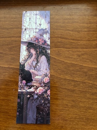 Witch themed bookmark - themed,