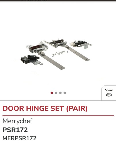Merrychef door hinges - door,