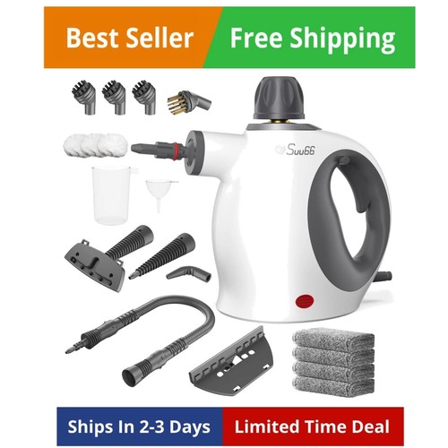 Handheld steam cleaner with - steam,