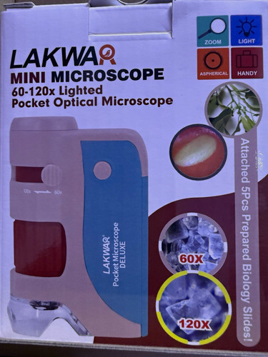 Lakwa mini pocket microscope - mini,