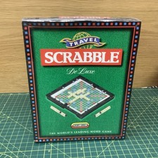 SCRABBLE DE LUXE GAME :  Travel Edition Brand New Boxed -By spears Games