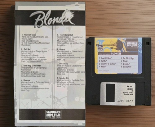 Blondie midi song files - -,