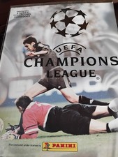 panini champions league 2000/2001 sticker album very rare