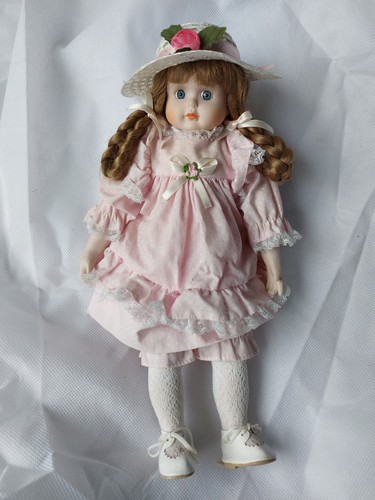 Vintage porcelain doll girl - vintage,
