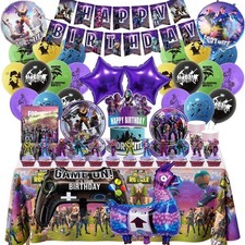 91PCS Fort-nite Party Birthday