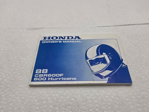1988 honda cbr600f - cbr600f, hurricane