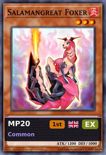 Salamangreat foxer mp20 - salamangreat,