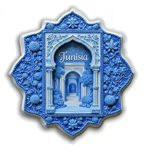 Fridge magnet tunisia themed - tunisia,