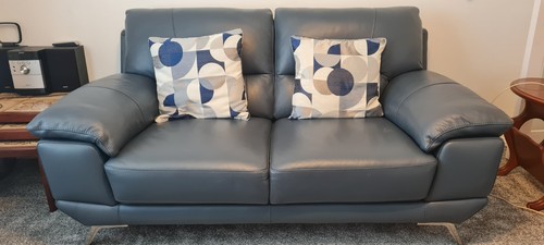 Seater leather sofas - x,