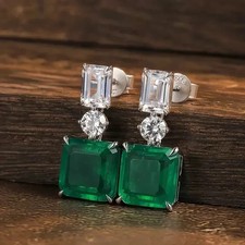 6.00Ct Asscher Cut Natural