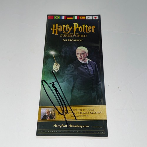 Tom felton signed - tom, harry