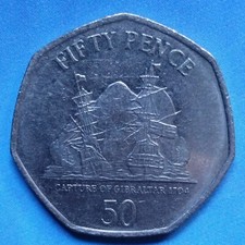 2009 🇬🇮 50p coin