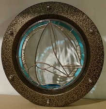 PORTHOLE FOR DOORS STAINED