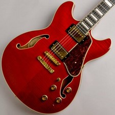 Ibanez Semi-acoustic Electric guitar AS93FM Transparent Cherry Red