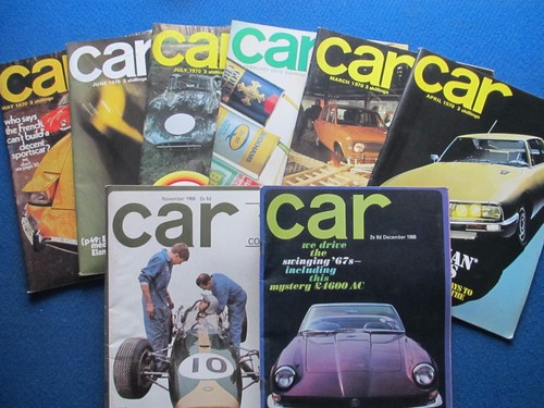 Car magazine 1965 - car,