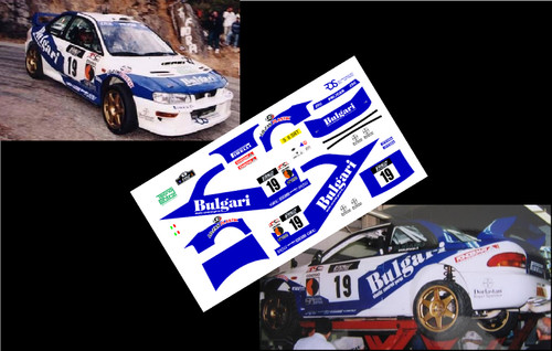 Decals subaru impreza - subaru, wrc