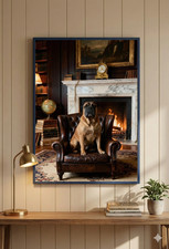 Bullmastiff Dog Wall Art Print