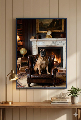 Bullmastiff dog wall - bullmastiff,
