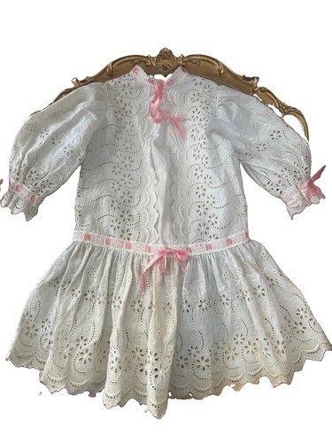 Vintage doll dress antique - vintage,
