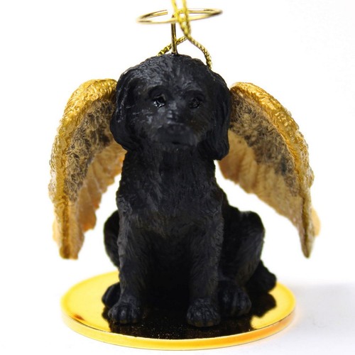 Labradoodle ornament angel - ornament,