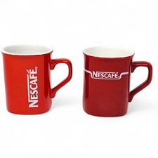 2x Nescafe Red Ceramic Coffee