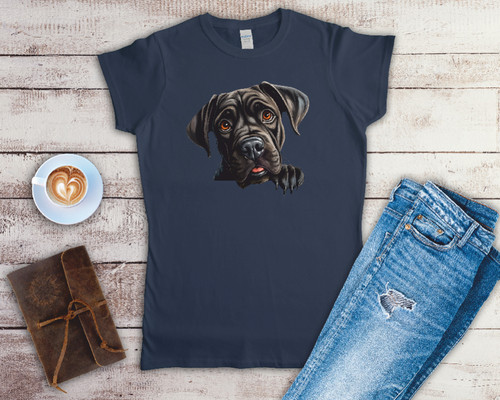 Cane corso peeking ladies - corso,