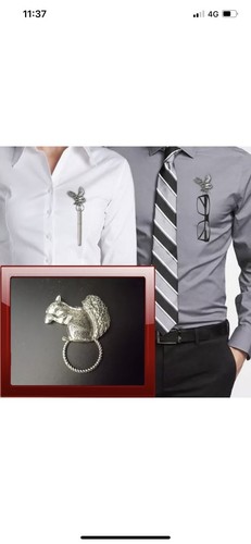 Squirrel practical pewter - squirrel,