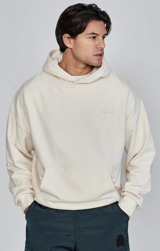 Siksilk mens ecru filigree - ecru,