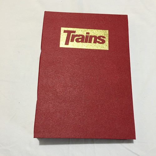 Trains magazine bound volumes - magazine,